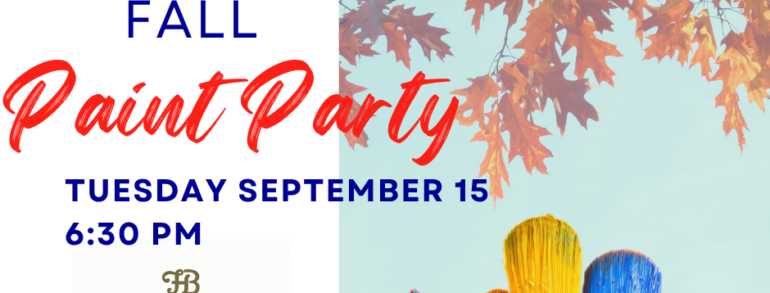 Fall Paint Party at The Hop