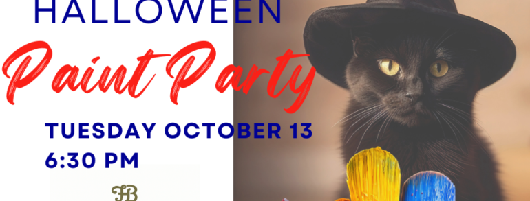 Halloween Paint Party at The Hop